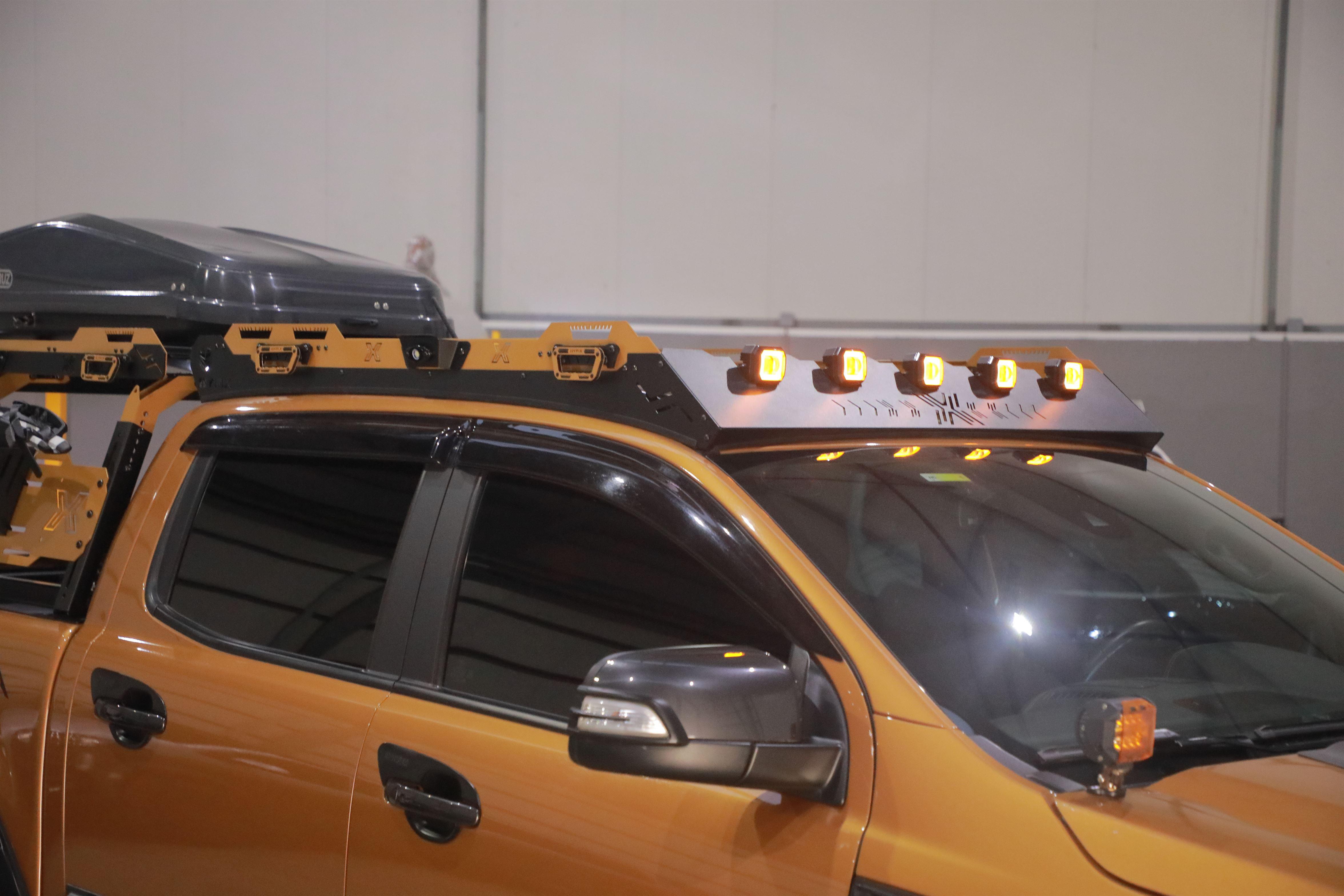 Ford Ranger Ledli Araca Özel Tasarım Tavan Sepeti 2015 +