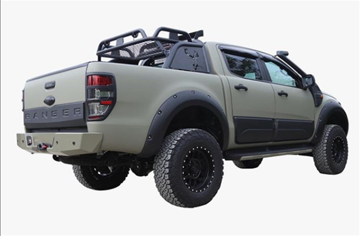Ford Ranger Dodik Çamurluk Kaplama Seti Safari Civatasız