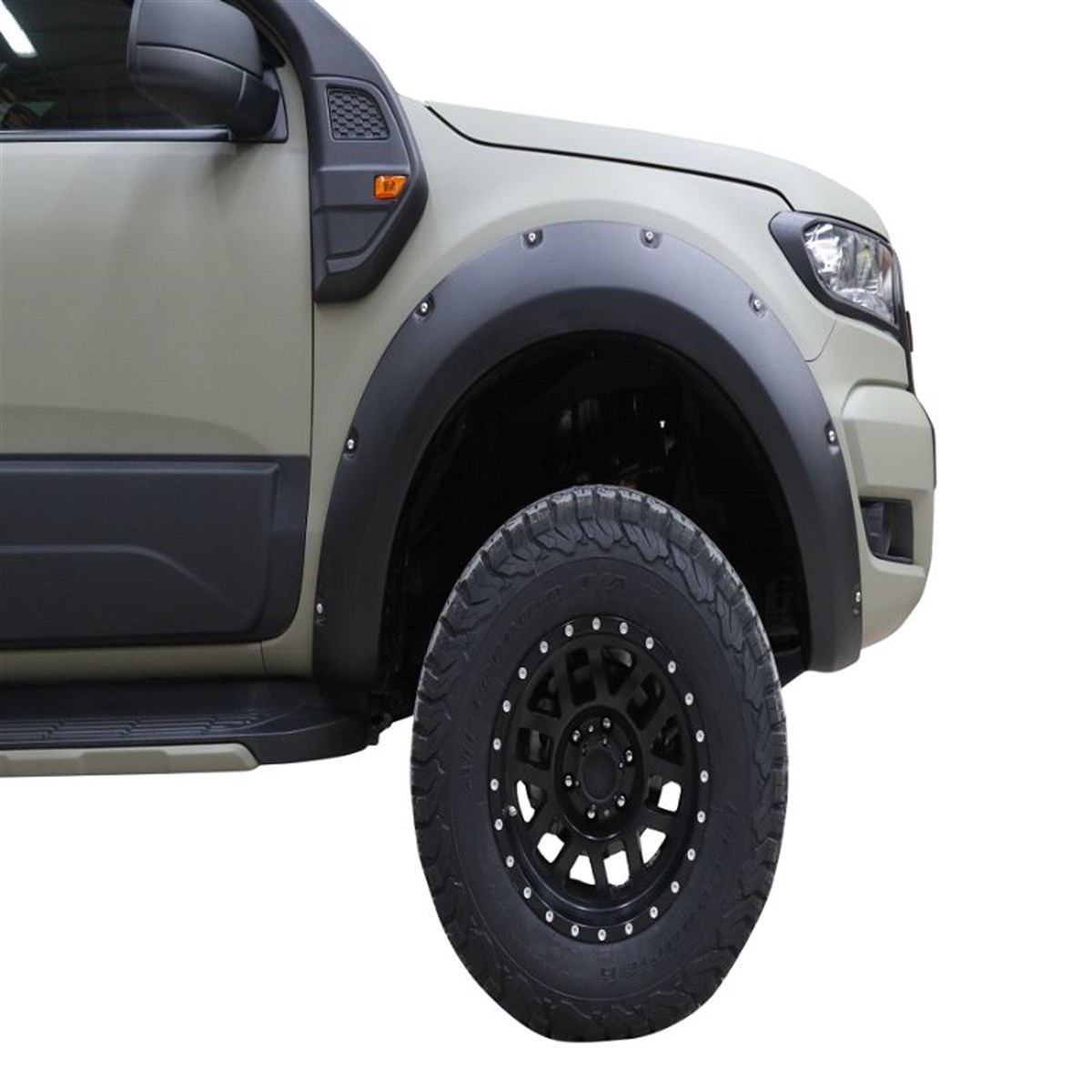 Ford Ranger Dodik Çamurluk Kaplama Seti Safari Civatalı
