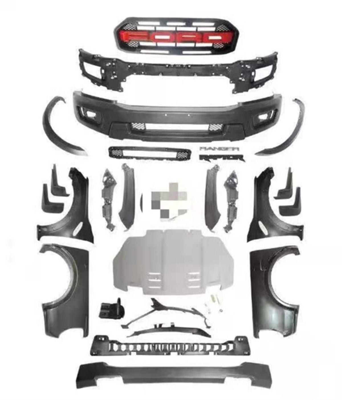 Ford Ranger T7 ve T8 Raptor Dönüşüm ( Çamurluklar Dahil Tam Set ) Body Kit