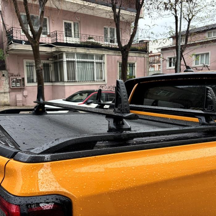 Ford Ranger Wildtrak Kasa üstü Bed Rack Taşıyıcı Bar 2023- Gri