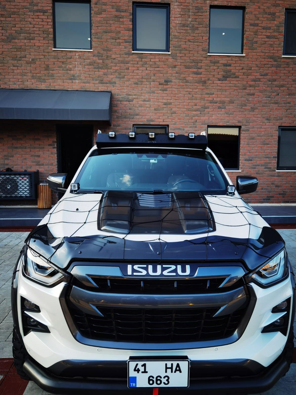 Isuzu D Max Ledli Araca Özel Tasarım Tavan Sepeti 2020+