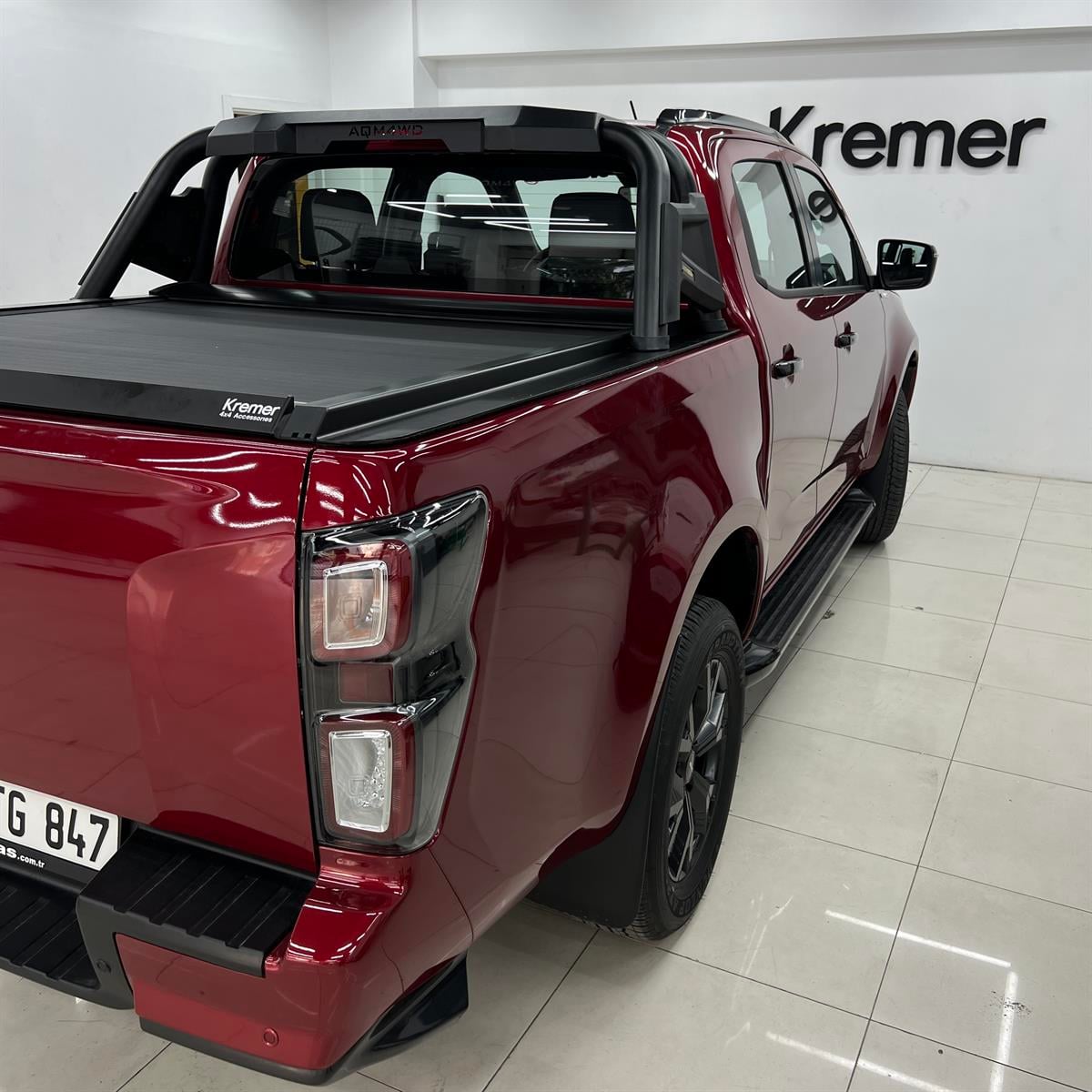 Isuzu D Max Omback Sürgülü Bagaj Kapama