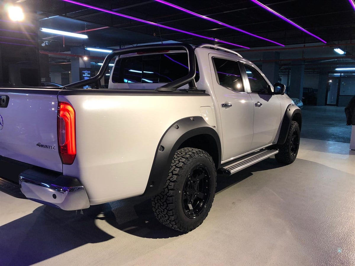 Mercedes X Class Dodik Çamurluk Kaplama Seti Safari Civatasız
