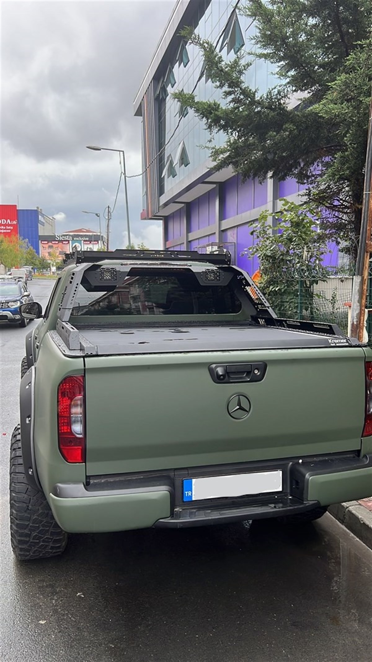 Mercedes X Class Işıklı Rollbar - DİAMOND (RB053)