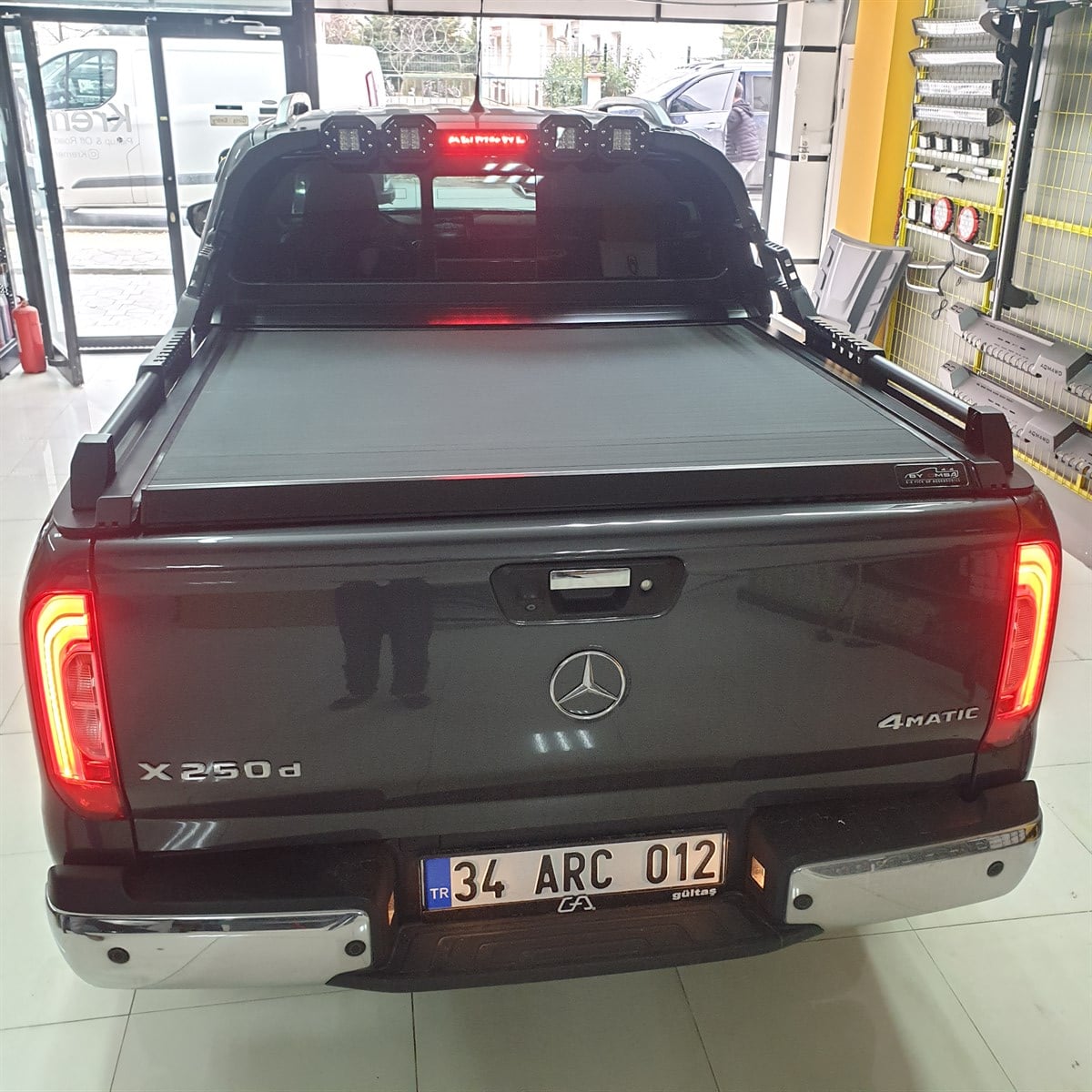 Mercedes X Class Kasa Kapağı Merkezi Kilit