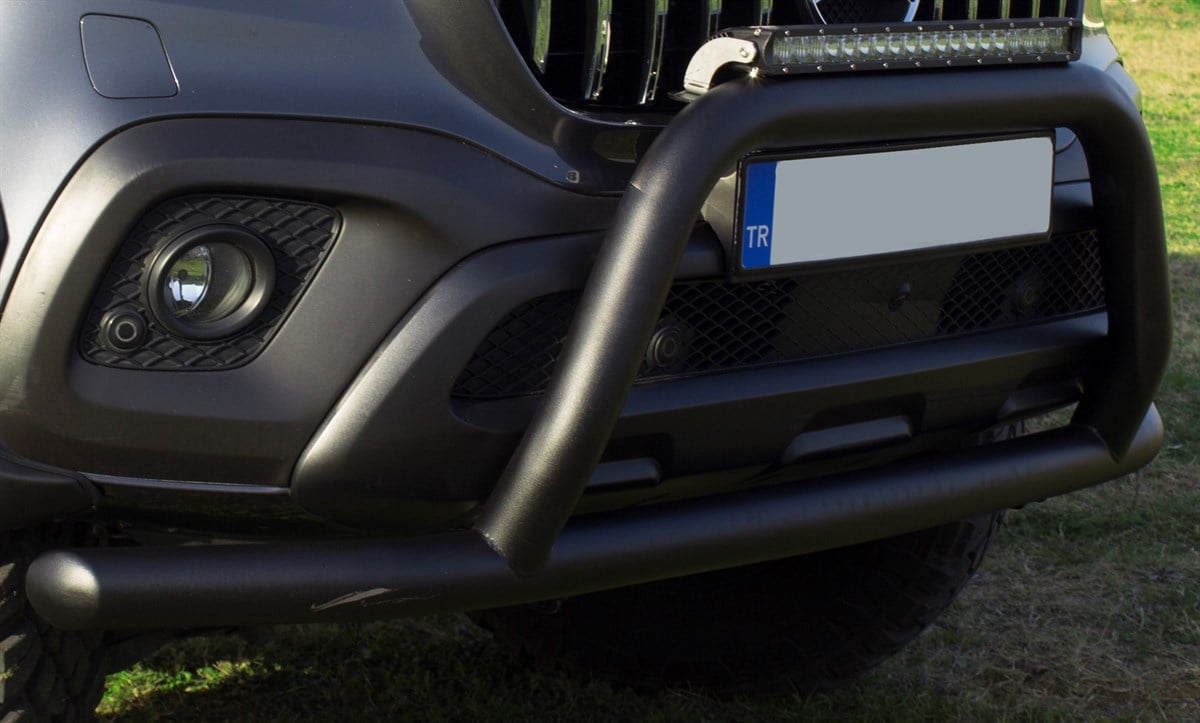 Mercedes X Class Ön Koruma Demiri (Siyah PST15)