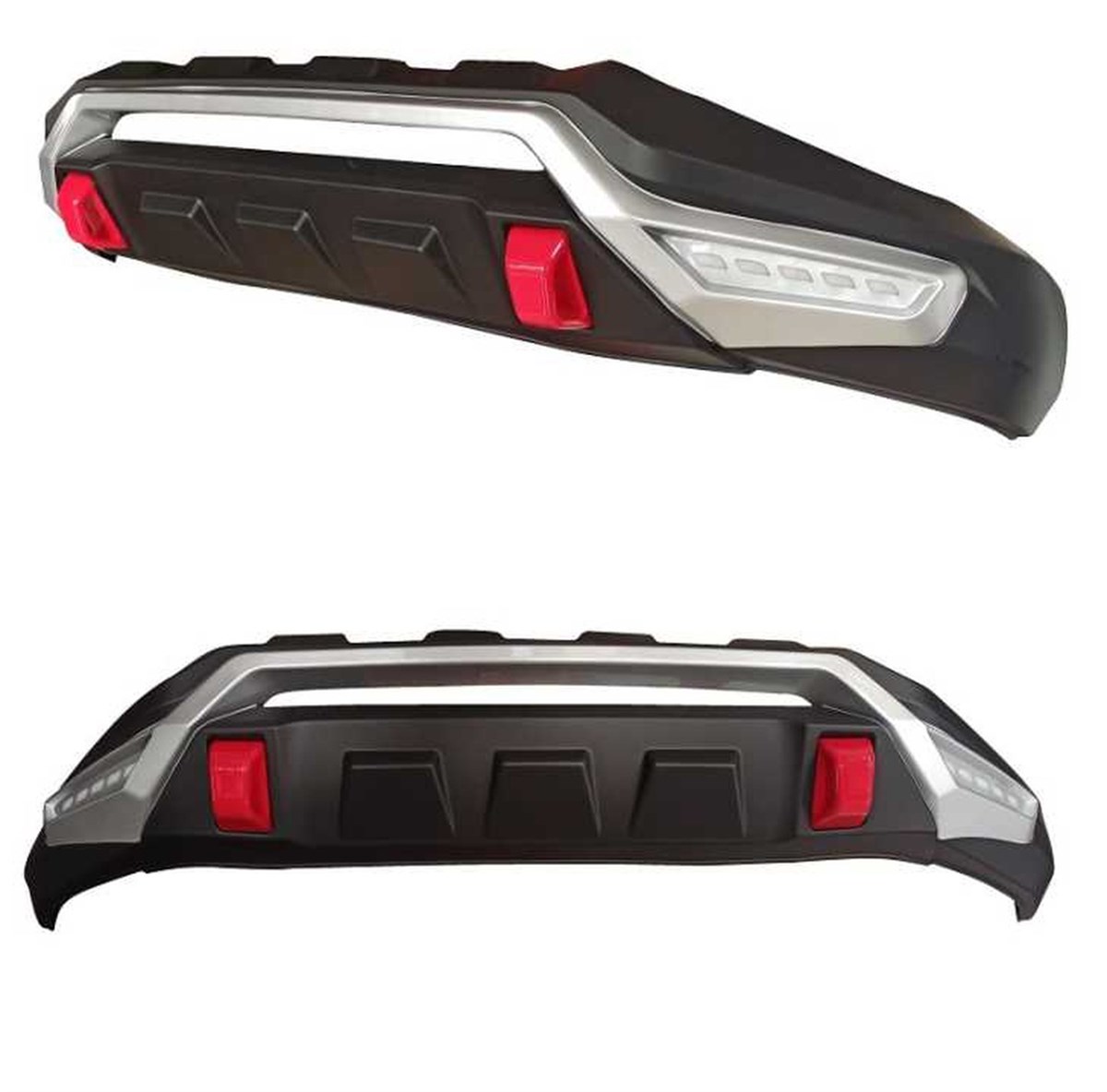 Mitsubishi L200 Ledli Ön Tampon Koruma (2019+)
