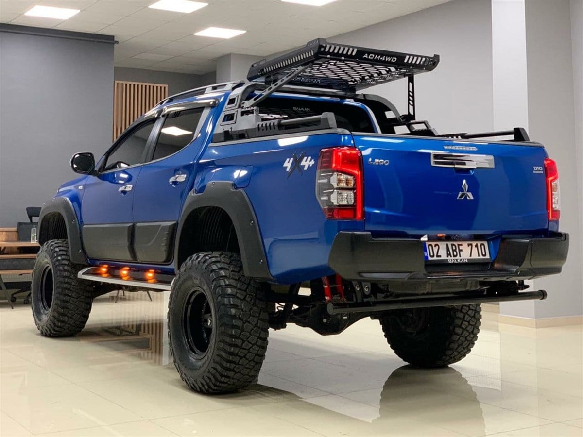Mitsubishi L200 Sepetli Rollbar - Kasa Üstü Sepetli Roll Bar - (AQM-S10)