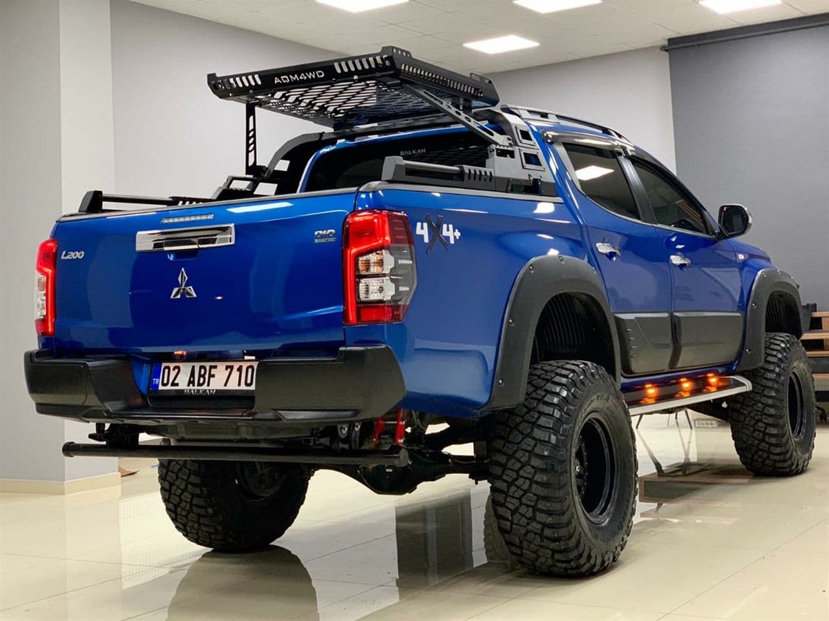 Mitsubishi L200 Sepetli Rollbar - Kasa Üstü Sepetli Roll Bar - (AQM-S10)