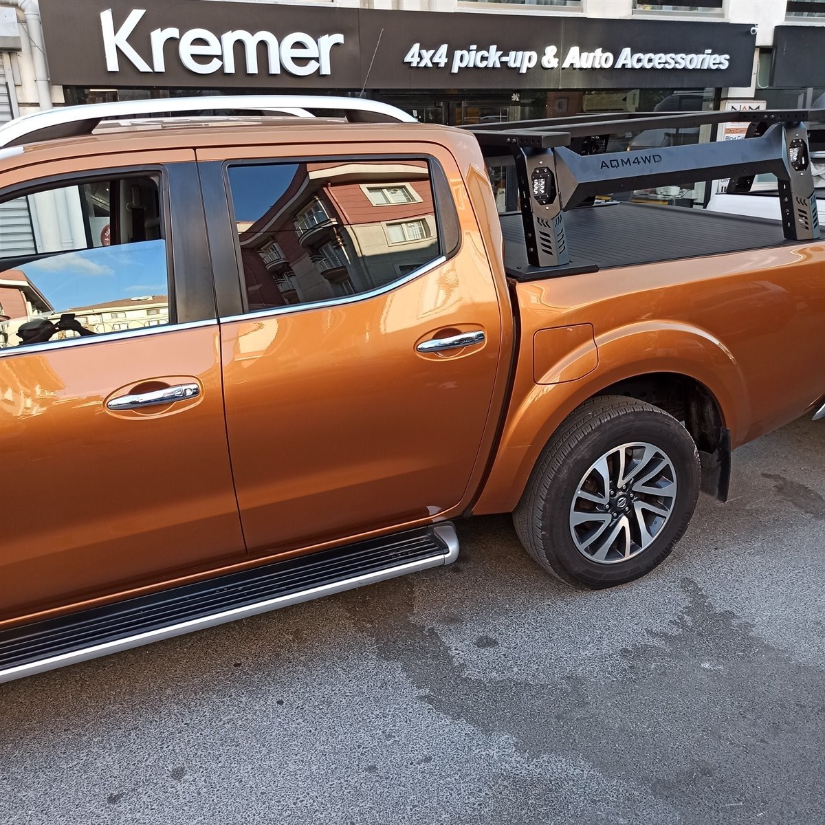 Nissan Navara Çadır Taşıyıcı RollBar - Off Road Roll Bar (AQM-S75)