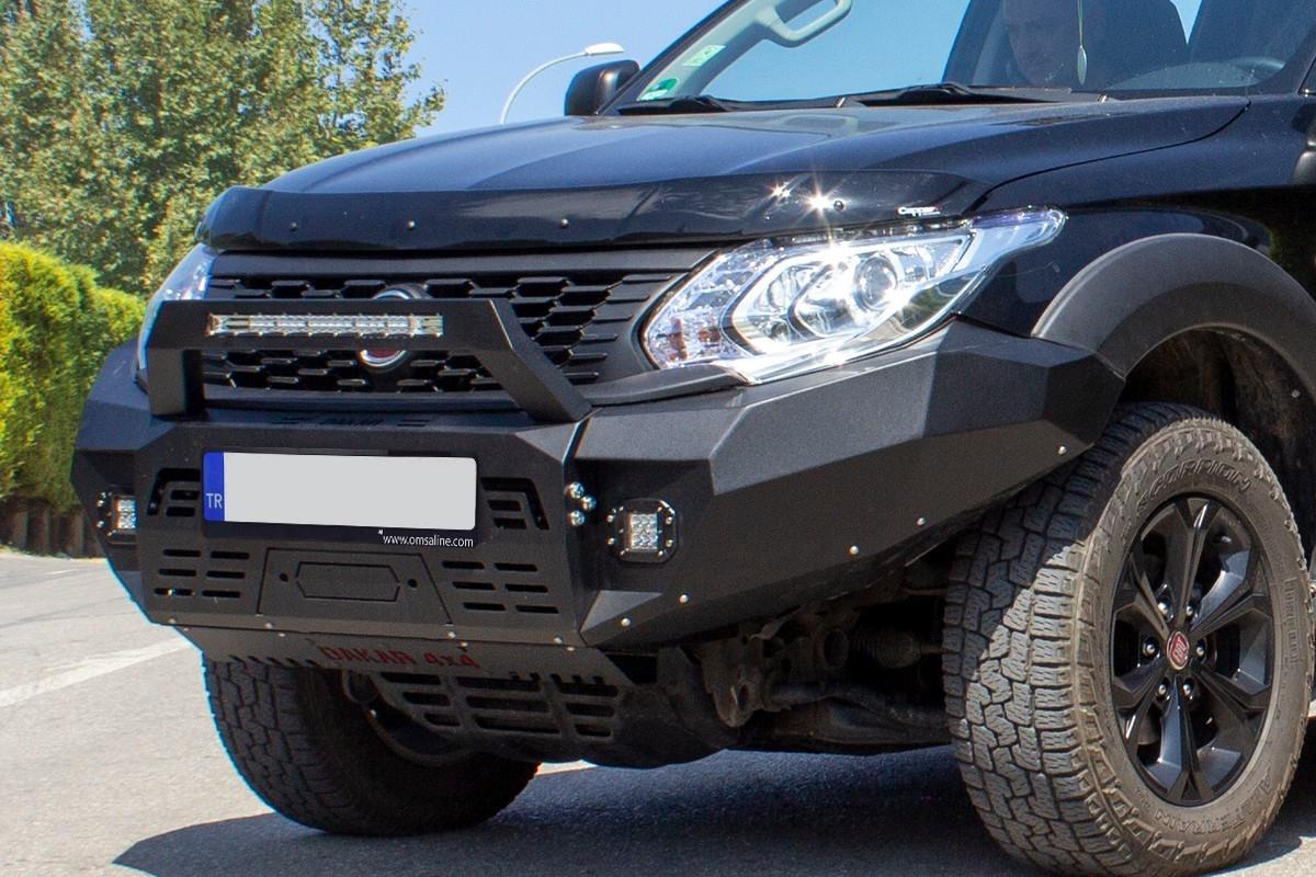 Nissan Navara Dakar Ön Tampon Siyah Sensörsüz Ledbarlı 2015+