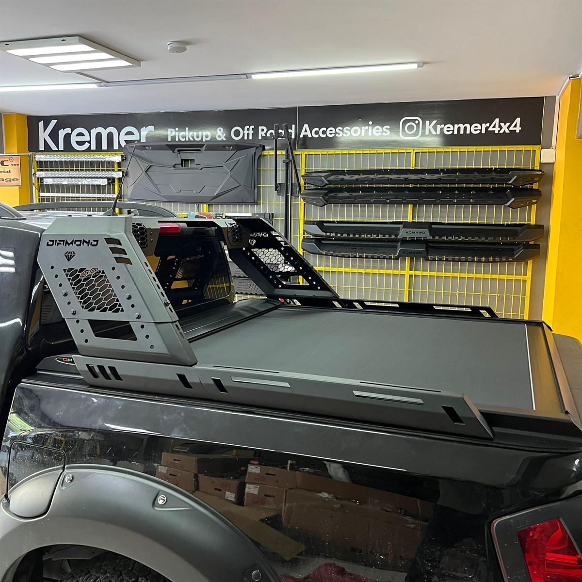 Nissan Navara Işıklı Rollbar - DİAMOND (RB053)