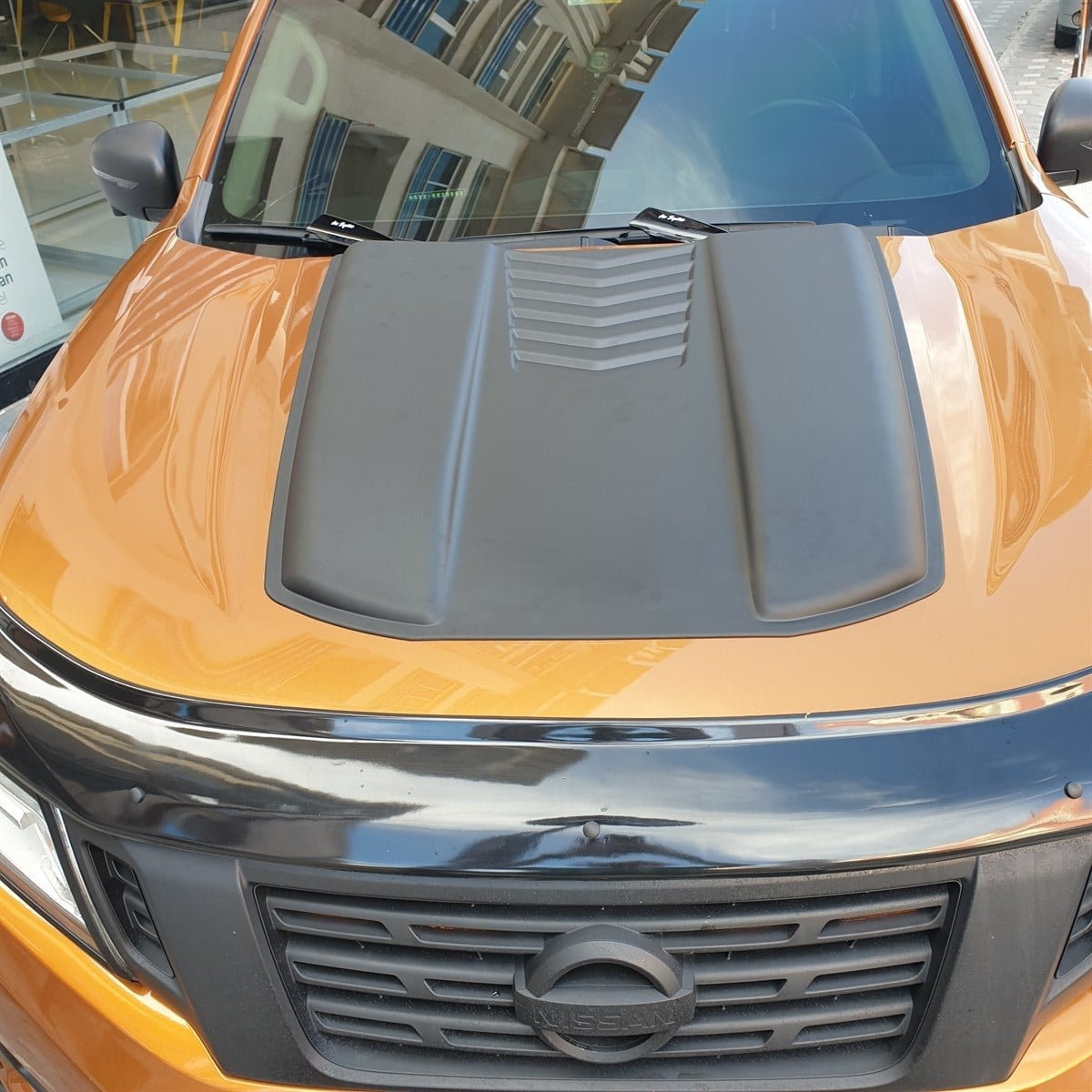 Nissan Navara Kaput Koruma Kaplama Scoop Safari