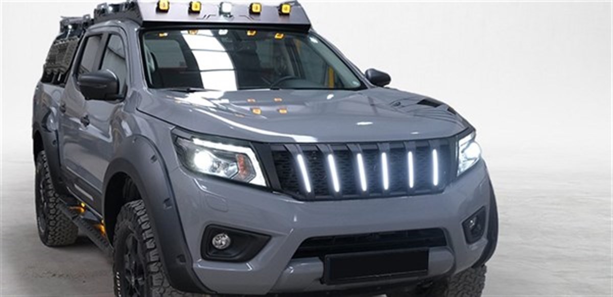 Mitsubishi L200 Ledli Araca Özel Tasarım Tavan Sepeti