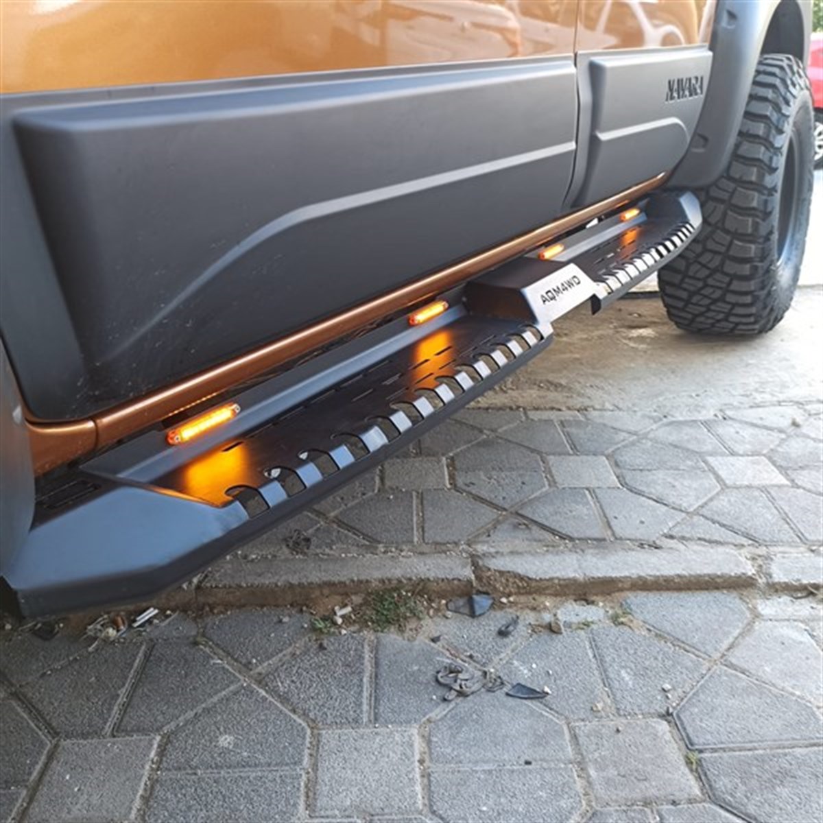 Mercedes X Class Yan Basamak Kaya Kaydırıcı (AQM-S32)