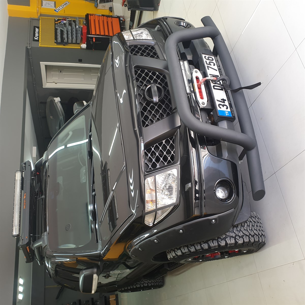 Power Winch 13000 lb Sentetik Halatlı Vinç