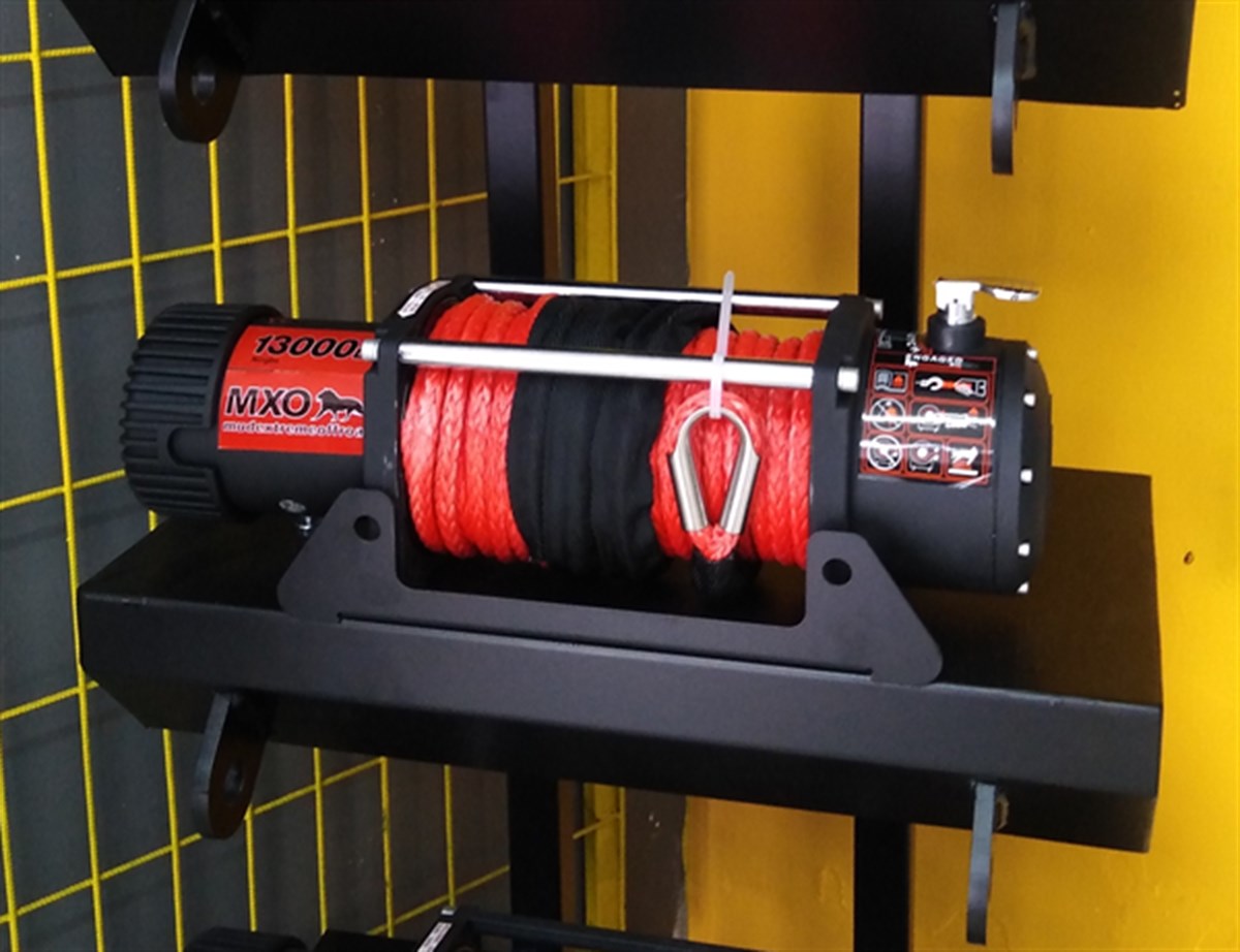 Power Winch 13000 lb Sentetik Halatlı Vinç