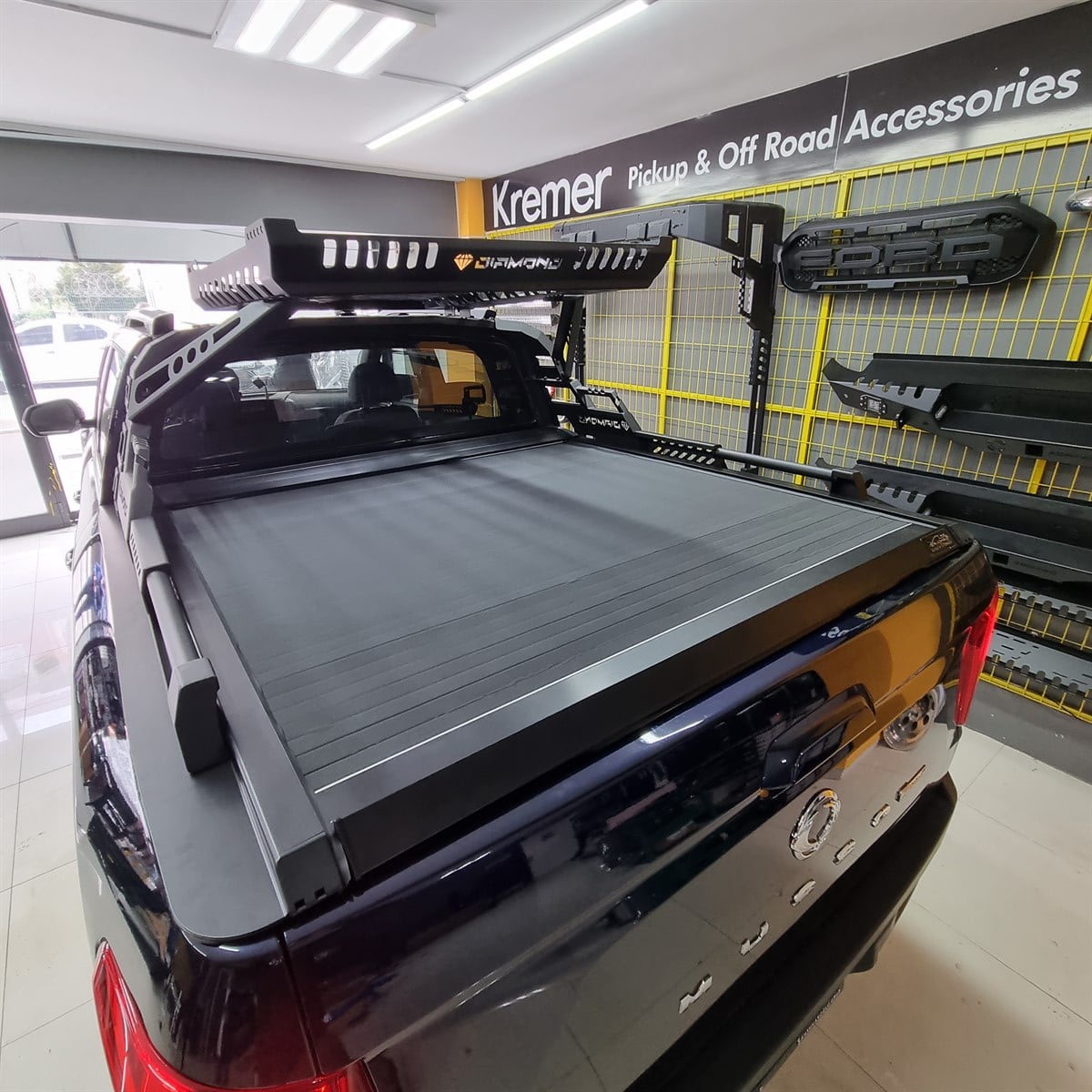 Ssangyong Musso Grand Omback Sürgülü Bagaj Kapama