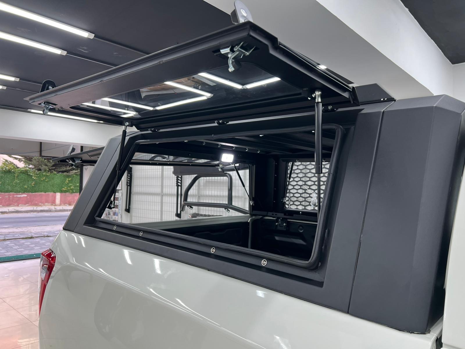 SsangYong Musso Grand Paslanmaz Camlı Metal Kabin