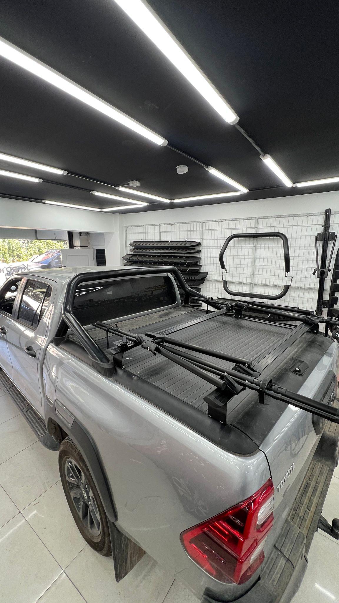 Toyota Hilux Invincible Bagaj Üstü Ara Atkı Portbagaj Bisiklet Taşıyıcı