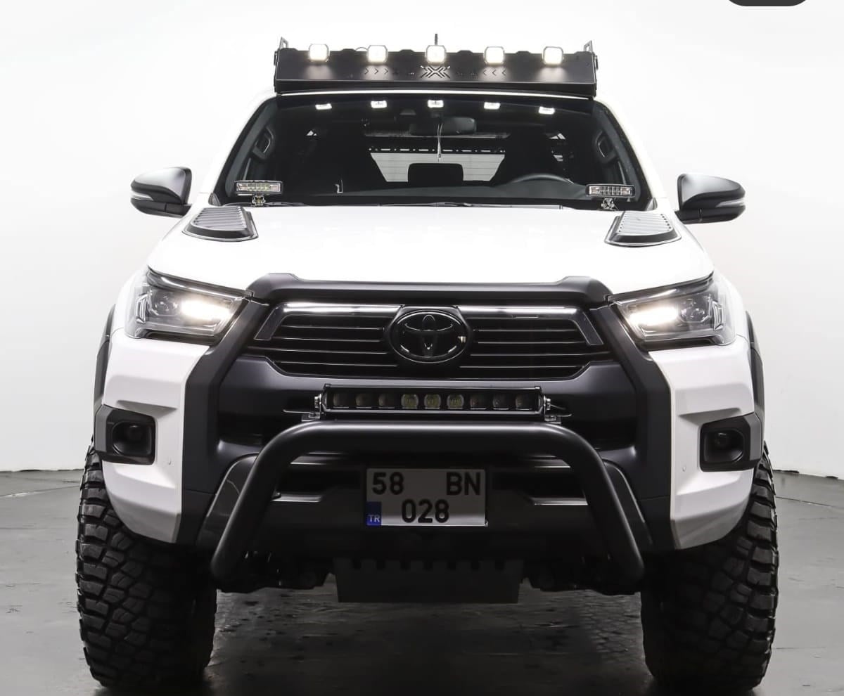 Toyota Hilux Ledli Araca Özel Tasarım Tavan Sepeti 2015+