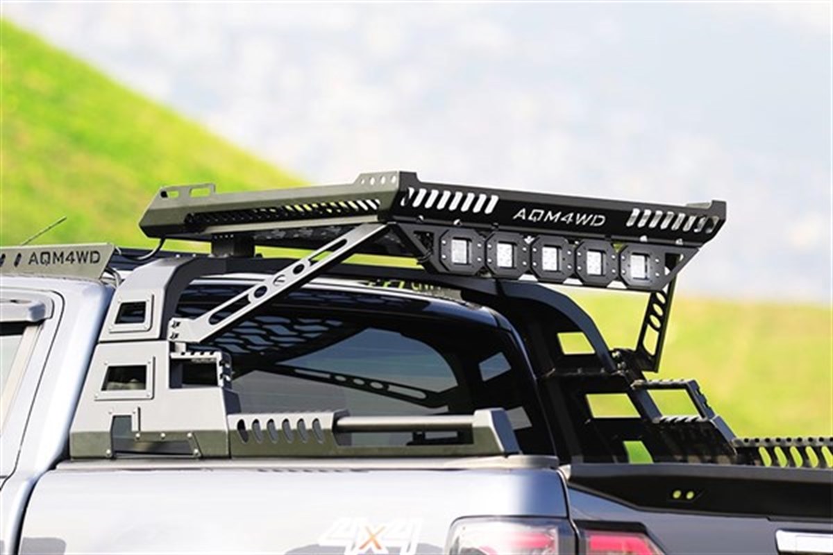 Toyota Hilux Sepetli Rollbar - Kasa Üstü Sepetli Roll Bar - (AQM-S10)