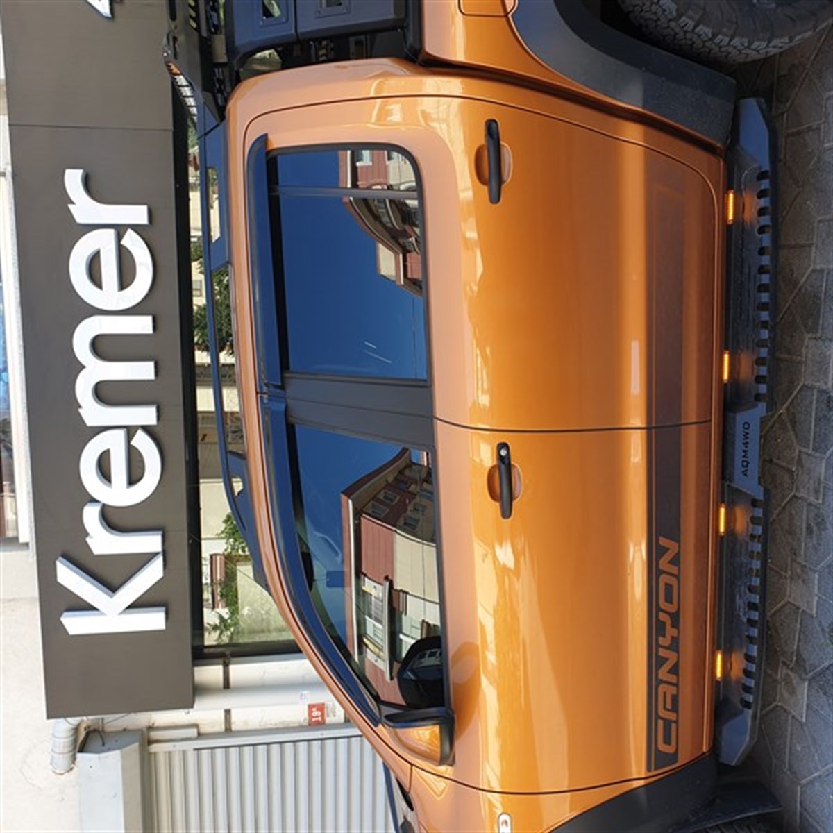 Toyota Hilux Yan Basamak Kaya Kaydırıcı (AQM-S32)