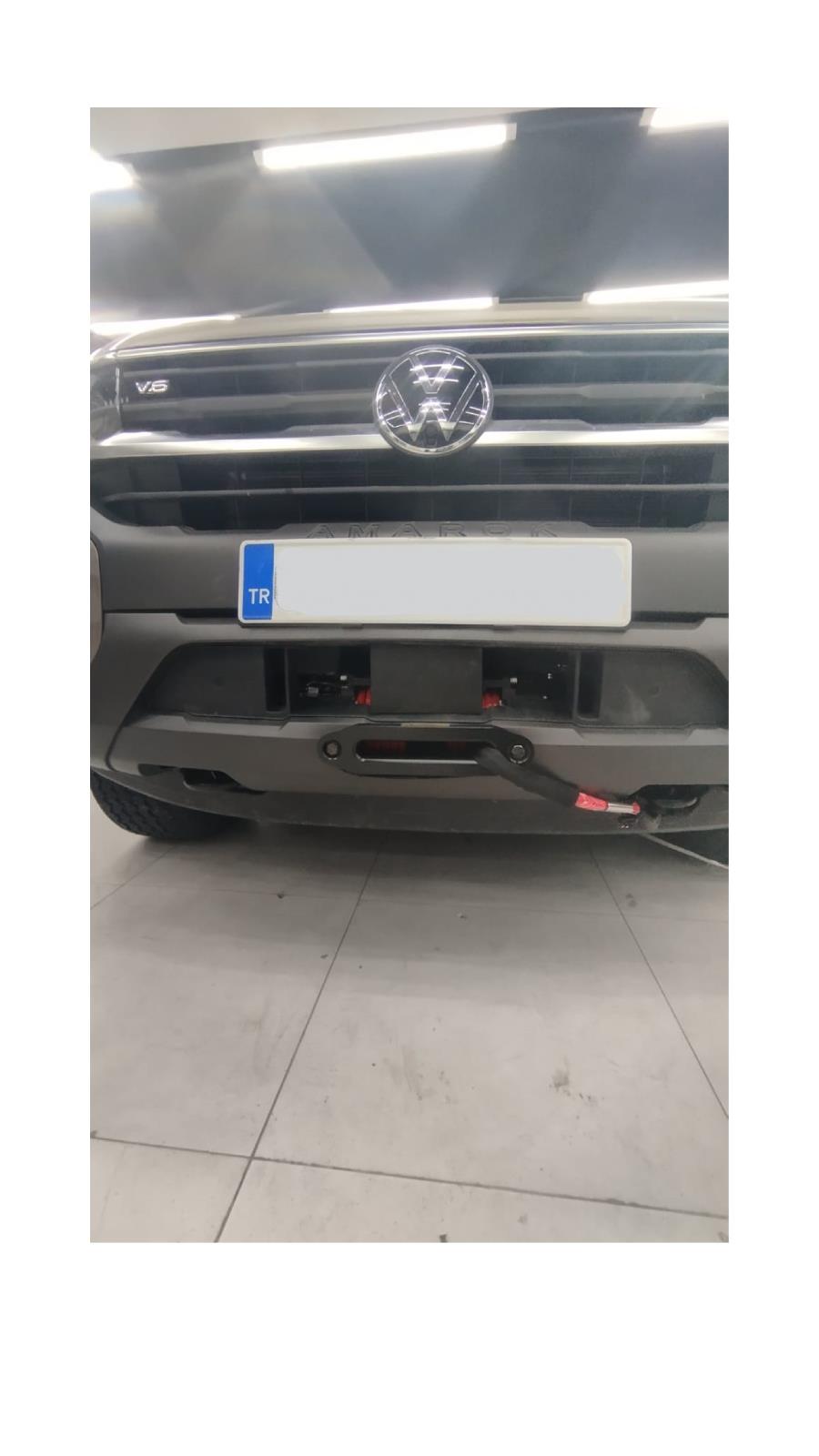 Volkswagen Amarok 2023 Sentetik Halatlı Vinç 13000 lb
