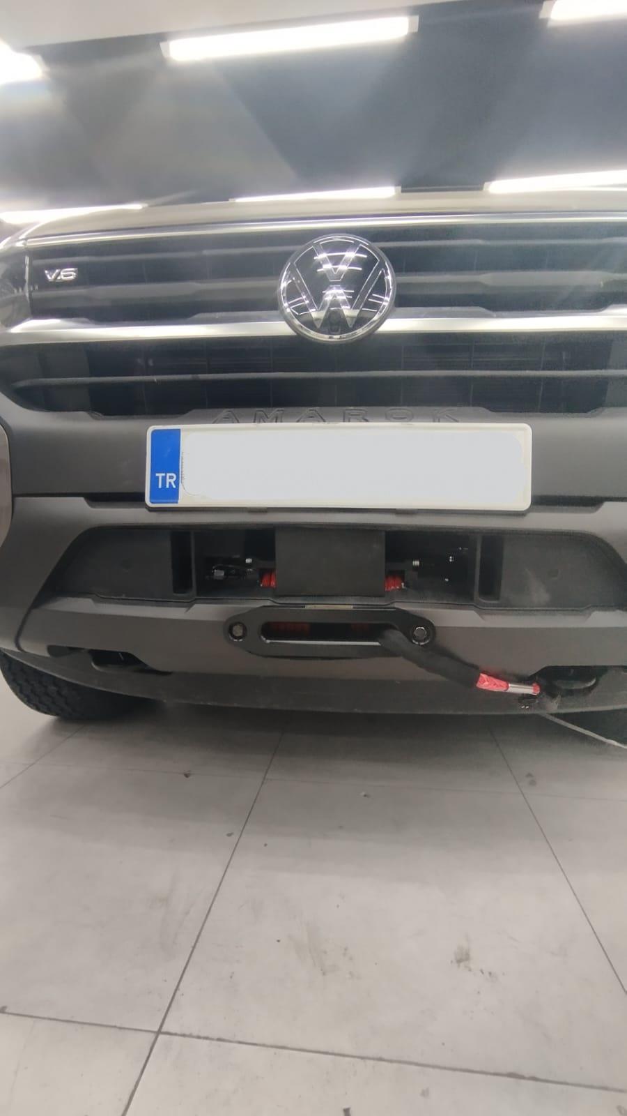 Volkswagen Amarok 2023 Sentetik Halatlı Vinç 13000 lb