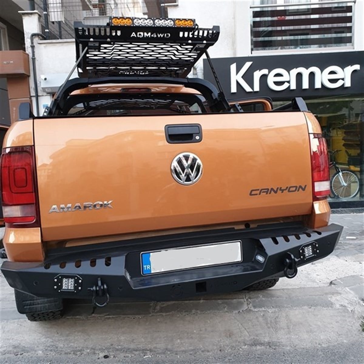Volkswagen Amarok Arka Demir Tampon (AQM-S20)
