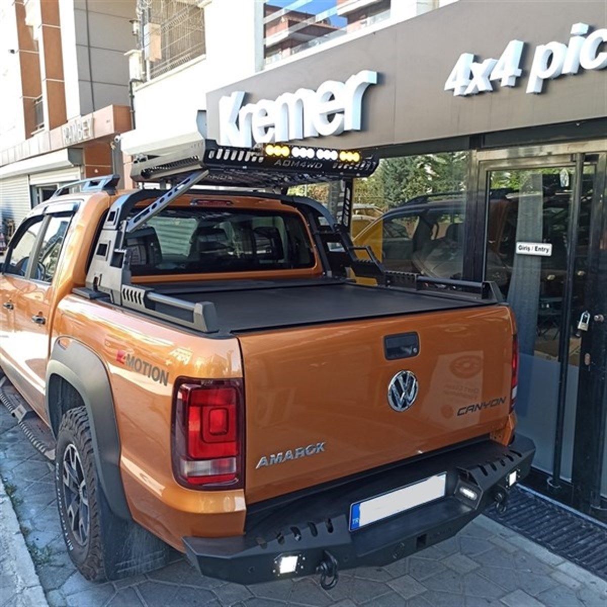 Volkswagen Amarok Arka Demir Tampon (AQM-S20)