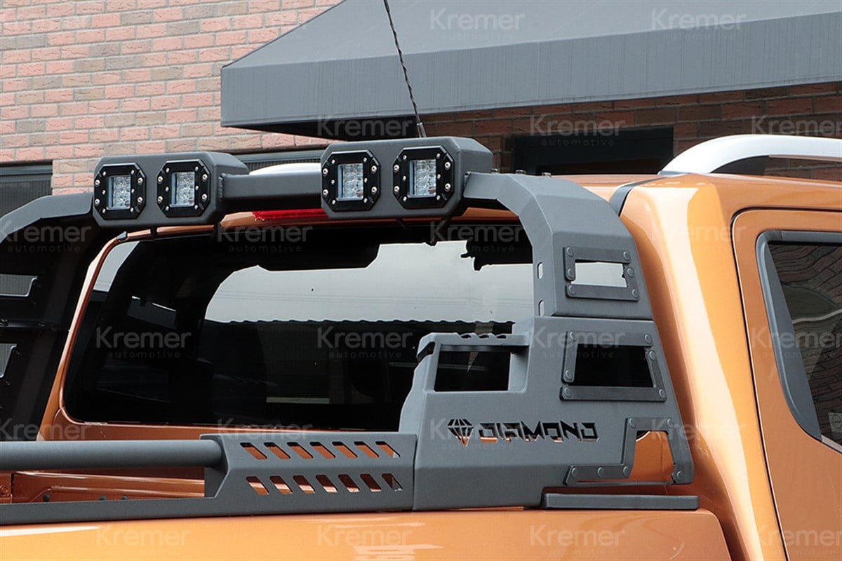 Volkswagen Amarok Işıklı Rollbar - DİAMOND (RB049)