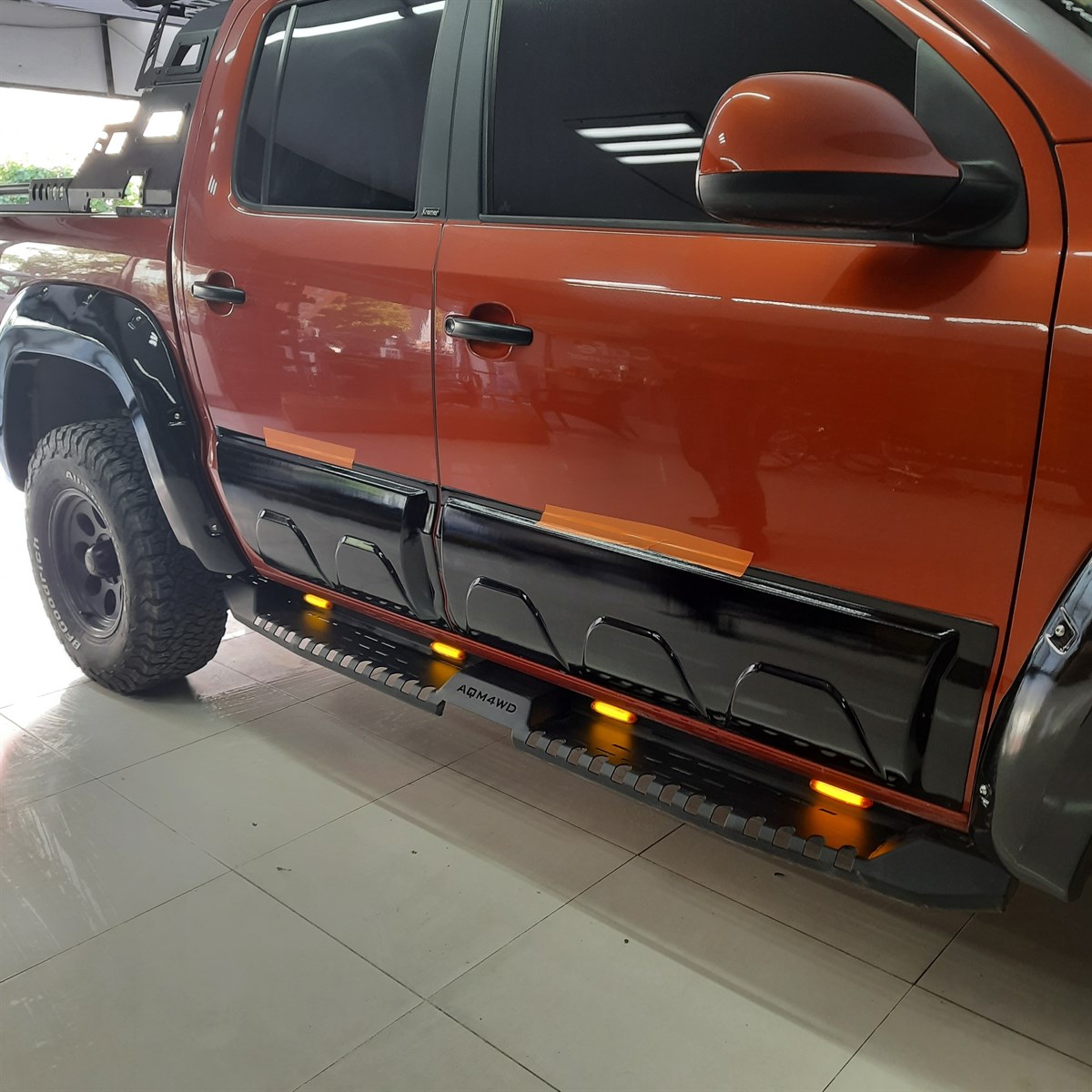 Volkswagen Amarok Yan Kapı Kaplama Seti Safari