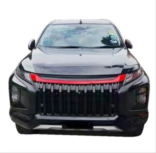 Mitsubishi L200 2019+ Siyah Panjur ( Kırmızı Çizgili )