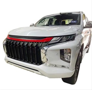 Mitsubishi L200 2019+ Siyah Panjur ( Kırmızı Çizgili )