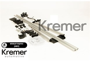 Araç Üstü Bisiklet Taşıyıcı - Gri