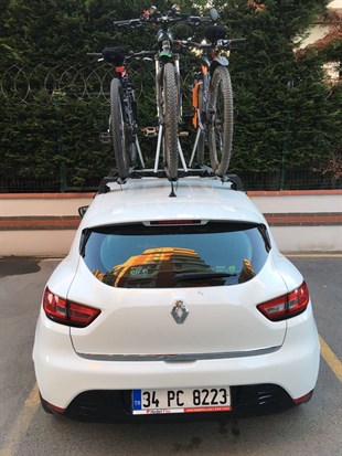 Araç Üstü Bisiklet Taşıyıcı - Siyah