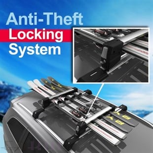 Araç Üstü Kayak Taşıyıcı-4lü Kayak Taşıyıcı