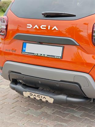 Dacia Duster Arka Tampon Koruma Siyah (PAK26)