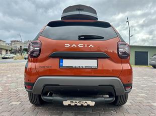 Dacia Duster Arka Tampon Koruma Siyah (PAK26)