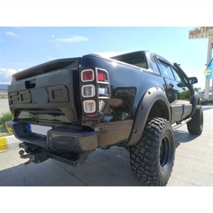 Ford Ranger 2 Parça Bagaj Kapak Kaplama (2012-2021 T6 T7 T8)