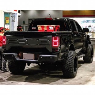 Ford Ranger 2 Parça Bagaj Kapak Kaplama (2012-2021 T6 T7 T8)