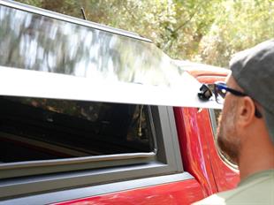 Ford Ranger 2023+ Camlı Kabin Paslanmaz Çelik