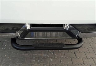 Mercedes X Class Arka Tampon Koruma Demiri Siyah 2017 +