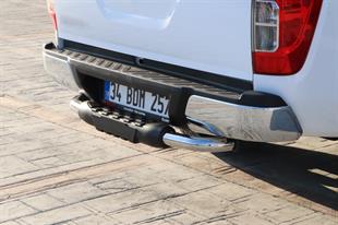 Toyota Hilux Arka Tampon Koruma Demiri Krom - DİAMOND (AK038)