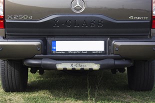 Mercedes X Class Arka Bagaj Kapı Yazısı Safari ABS Plastik