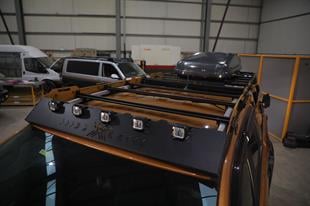 Ford Ranger Ledli Araca Özel Tasarım Tavan Sepeti 2015 +