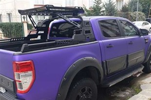 Ford Ranger Sepetli Rollbar- Kasa Üstü Sepetli Roll Bar - (AQM-S10)