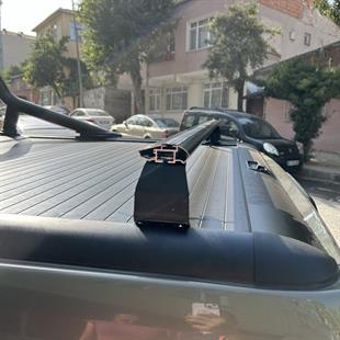 Ford Ranger T7 Wiltrack Mountain Tonneau Kapağı Kargo Taşıyıcı Çapraz Çubukları 2019-2022 Gri